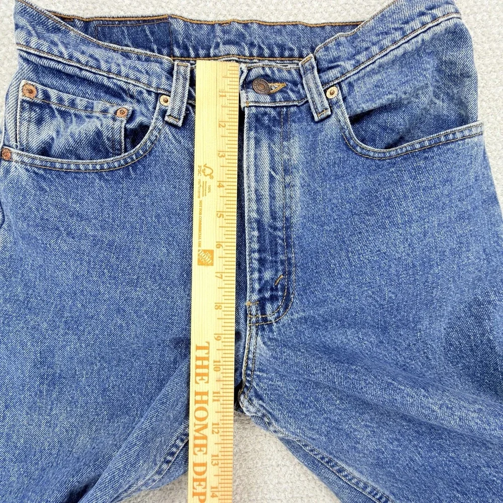 VTG Levis 550 Jeans Mens 31x32 Blue Relaxed Tapered Red Tab Denim Made in USA